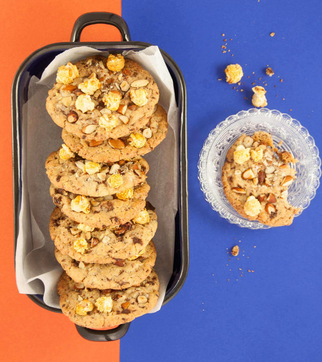 Cookies mit Tahiti-Vanille-Popcorn