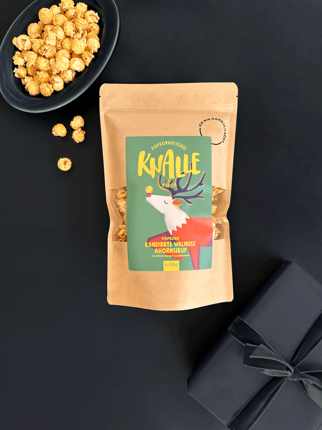 Kandierte Walnuss Ahornsirup Popcorn – saisonal limitiert