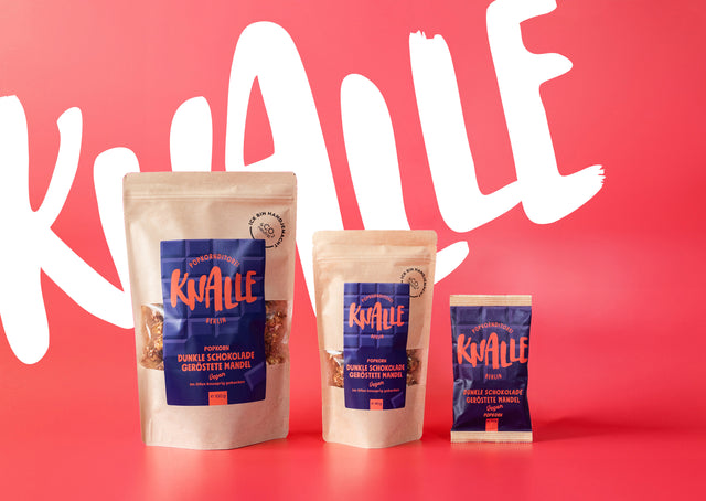 Knalle Popcorn in verschiedenen Größen als Geschenk für Mitarbeiter*innen