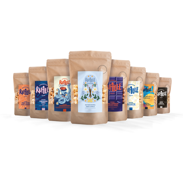 Alle Knalle Set – 8 Sorten Popcorn – versandkostenfrei
