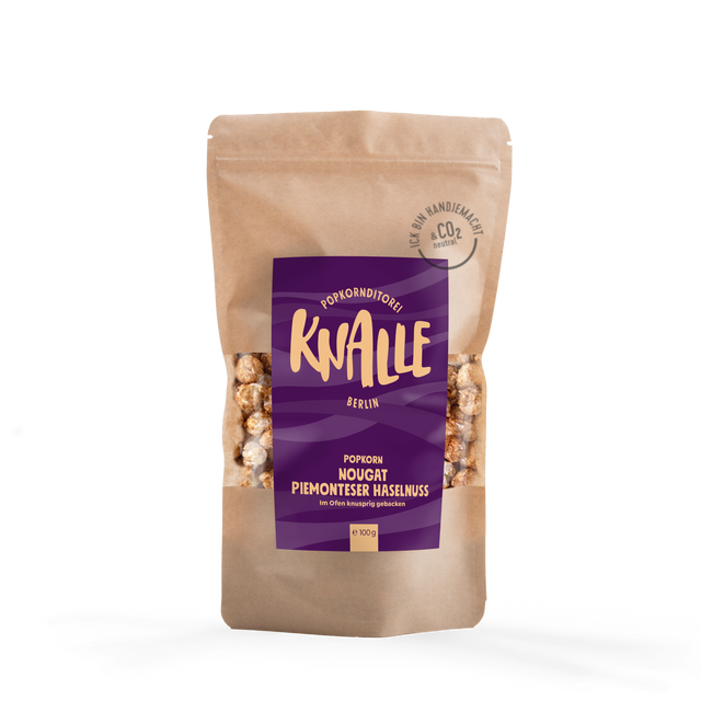 Nougat Piemonteser Haselnuss Popcorn – saisonal limitiert