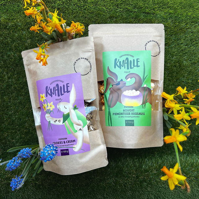 Knalles Osterkreationen als Geschenk für dein Team: handgebacken und klimabewusst