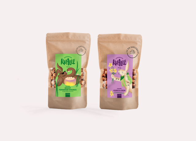 Knalle Osterkreationen Nougat Piemonteser Haselnuss und Cookies & Cream als Geschenk optional personalisierbar