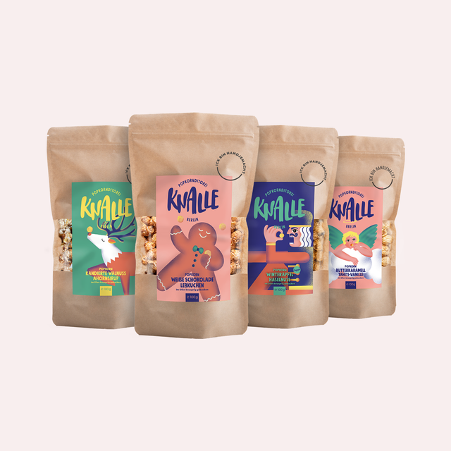 Perfektes Weihnachtsgeschenk: Knalles Winterkreationen in festlichem Design