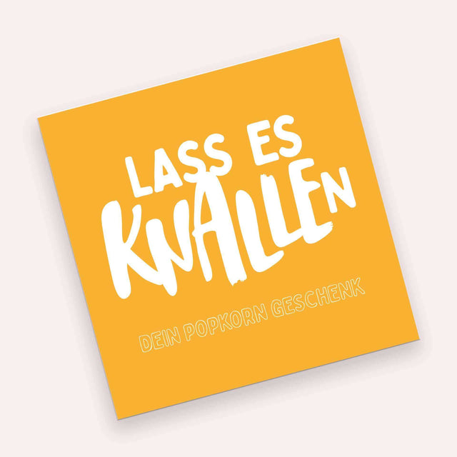 Digitaler Geschenkgutschein - Knalle.berlin