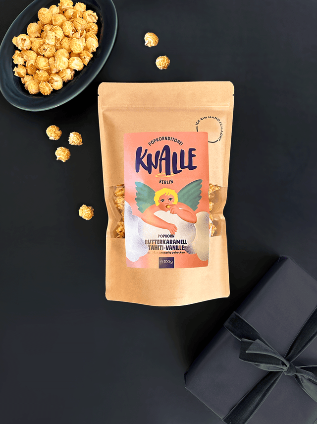 Butterkaramell Tahiti-Vanille Popcorn Winteredition