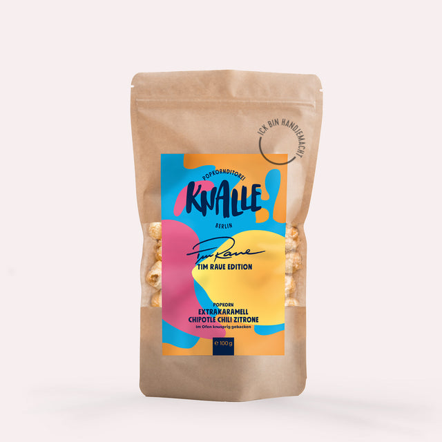 Extrakaramell Chipotle Chili Zitrone Popcorn – limitierte Tim Raue Edition