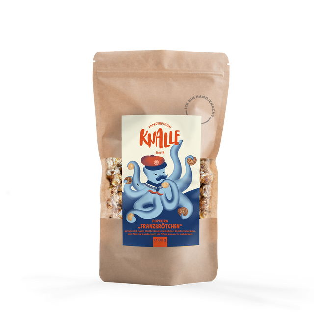 Franzbrötchen / Zimtschnecke Popcorn