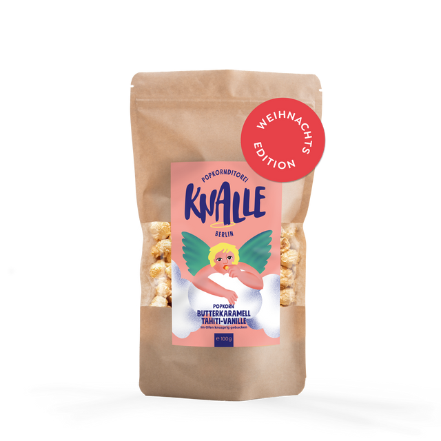 Butterkaramell Tahiti-Vanille Popcorn Winteredition