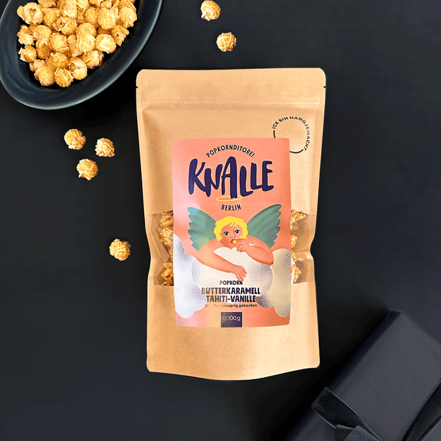 Butterkaramell Tahiti-Vanille Popcorn Winteredition