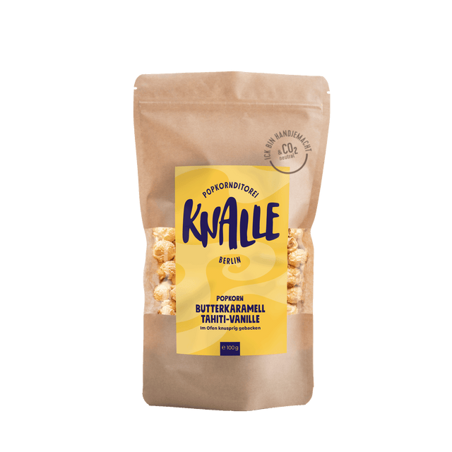Butterkaramell Tahiti-Vanille Popcorn