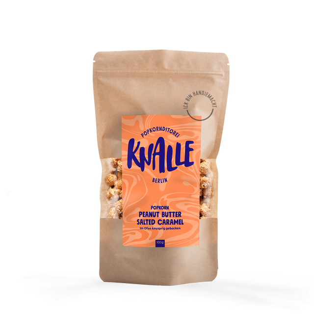 Peanut Butter Salted Caramel Popcorn