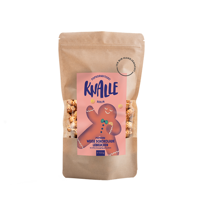 Lebkuchen weiße Schokolade Popcorn - saisonal limitiert