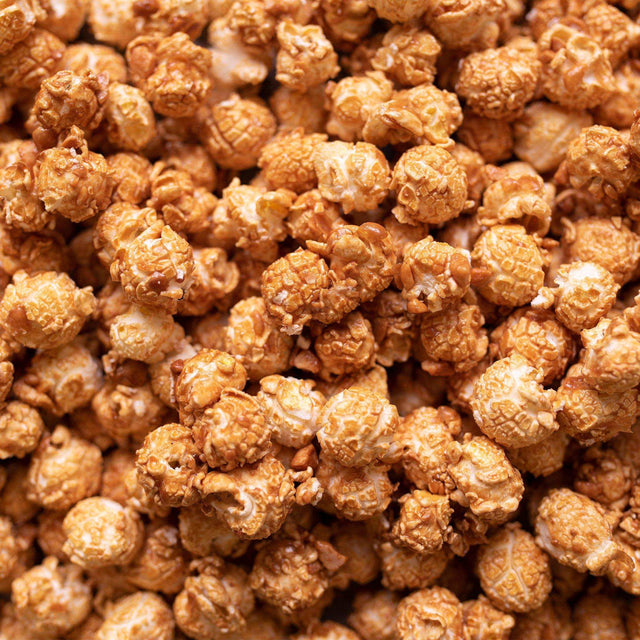 Erdnussbutter Salzkaramell Popcorn